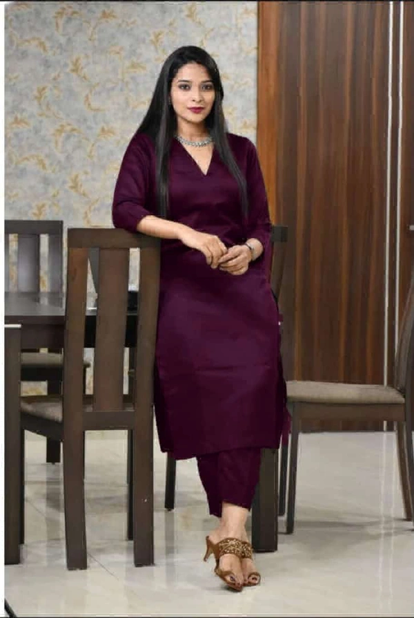 NIF New Romantic Bold Shade Of Kurta Set - XXL-44