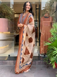 LCE 5829 *New Look & Perfect Pure Cotton Kurti Pant And Dupatta Set With Embroidery Work  - 2XL-44