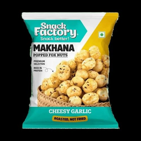 Snack Factory MAKHANA ( ROASTED ) - CHEECY