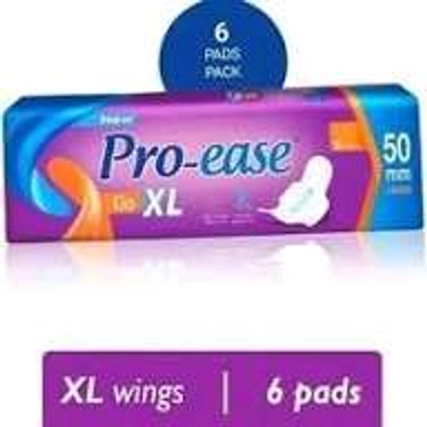 Pro Ease Sanitary Pad XL  - 6 Pads