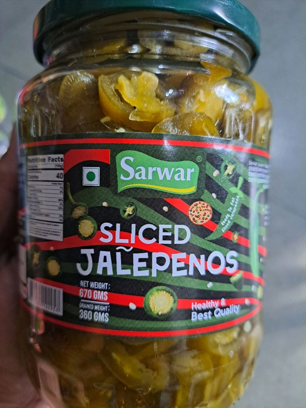 Sliced Jalepenos