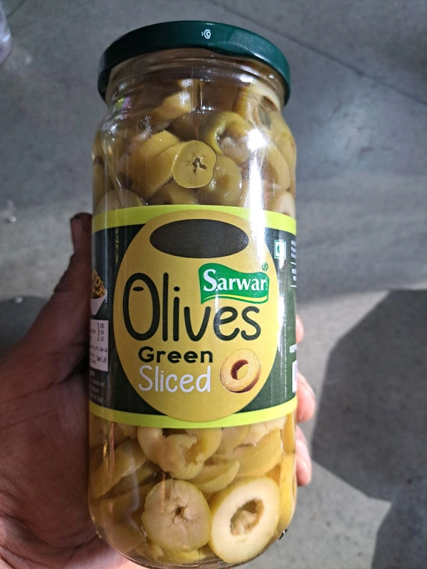 Olives Green Sliced - 450g
