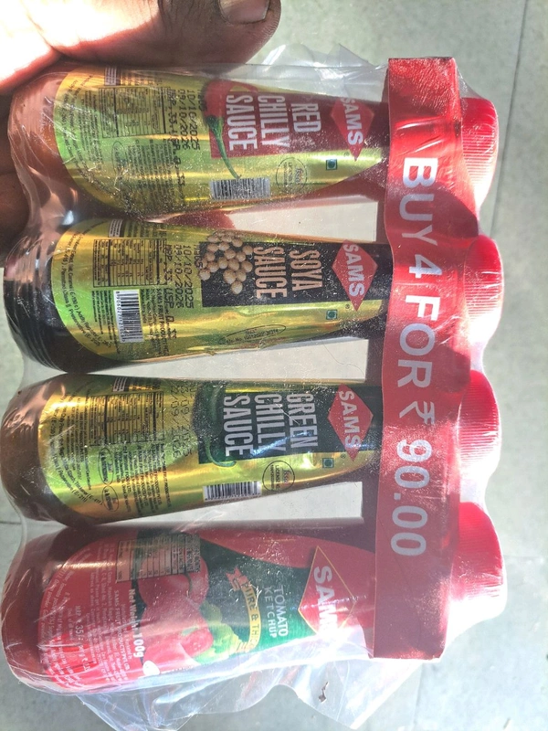 Sauce Mix 4in1 (Red,soya,gree,tomato)