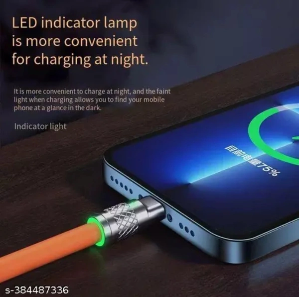 120W METAL 3 IN 1 CHARGING CABLE - 1 PCS