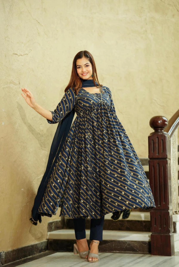 KDJ Alia Pattern 3 PCS Set - XL-42