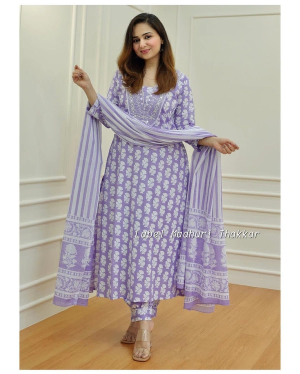 KDJ 1059 AFGANI PARATTAN POCKET KURTI DRESS - XL-42