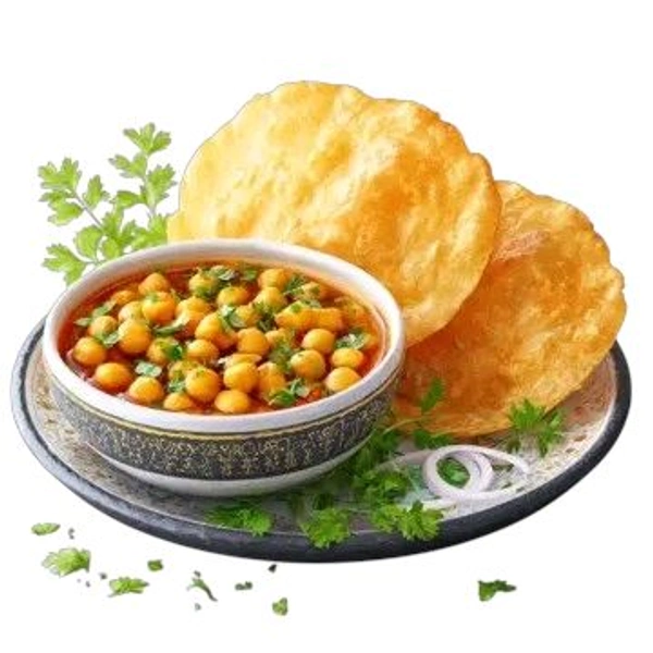 Chhola Bhatura  (Pure Veg)
