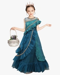 ARM HARRY CHILDREN GOWN - GREEN, 9 To 10