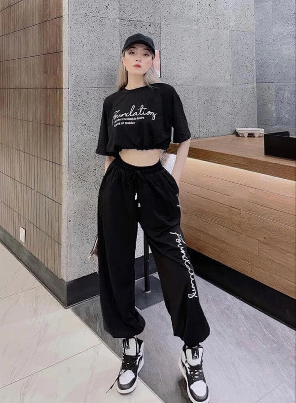 Foundation tracksuit - Black, S-36
