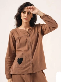 KDJ 2188 PURE COTTON CORD SET - M-38