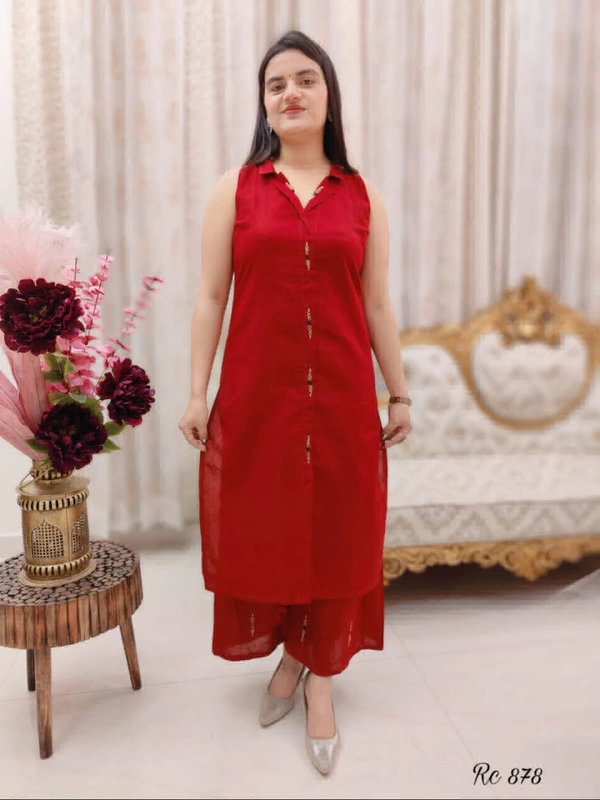 KDJ.SF2 3703 Beautiful Kurta & Plazo - 3XL-46