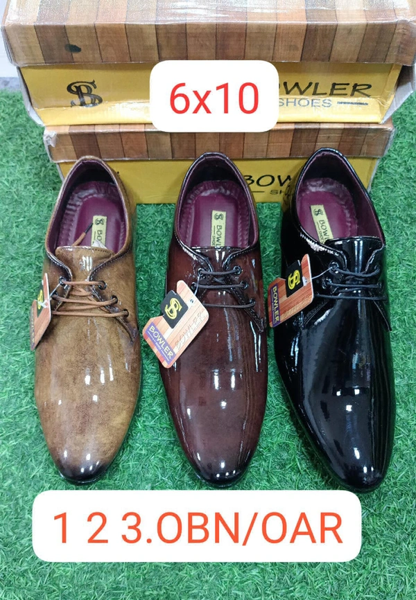 BOWLER 1-3 FORMAL SHOE  - Black, No.10