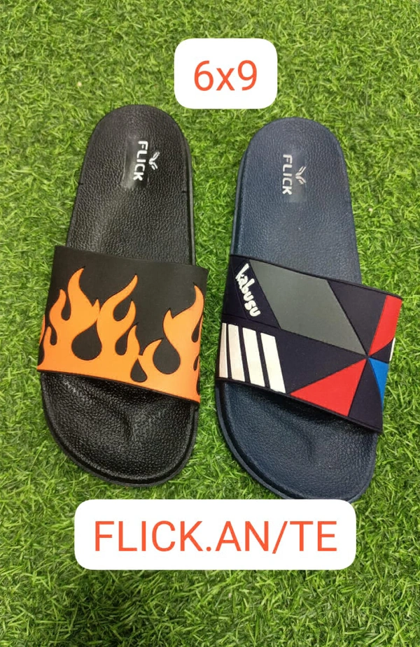 FLICK SLIDER - No.8, Black