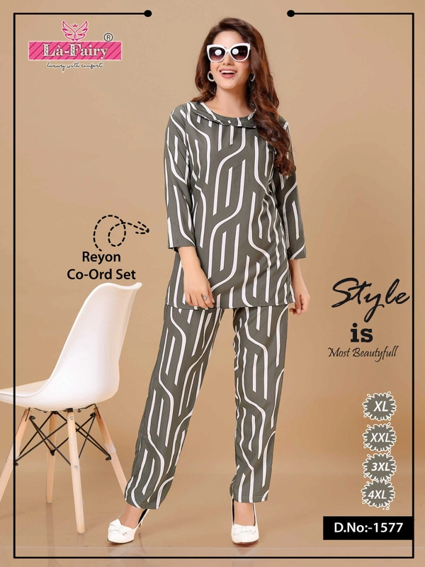 La Fairy  2177 Co-ords Set - 2Xl-44