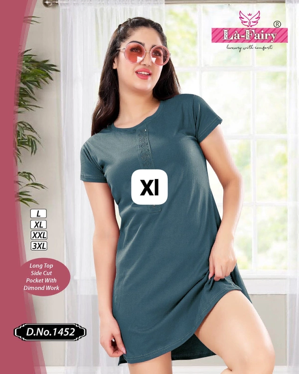 La Fairy Beautiful Long Top  - 3XL-48
