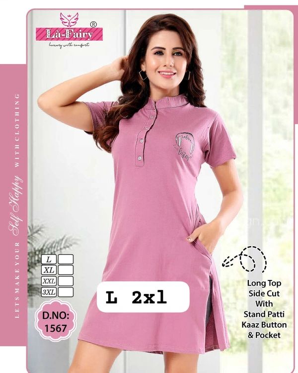 La Fairy  Beautiful Long Top - XL-42
