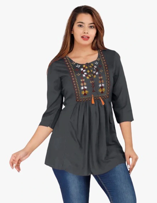 ARM DARVI TOP - Eastern Blue, L-40