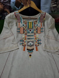 KDJ Embroidery Kurta Set - M-38