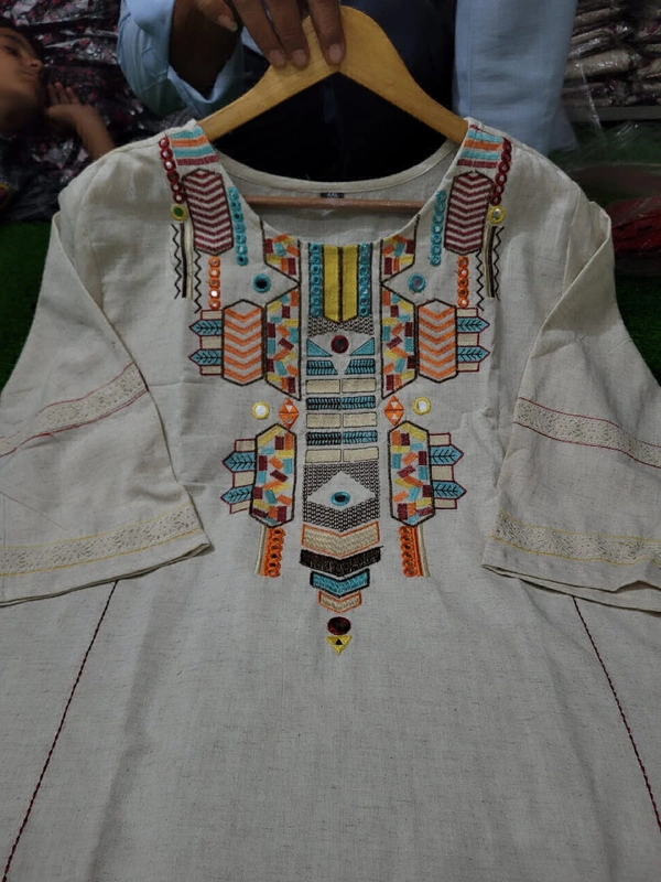 KDJ Embroidery Kurta Set - M-38