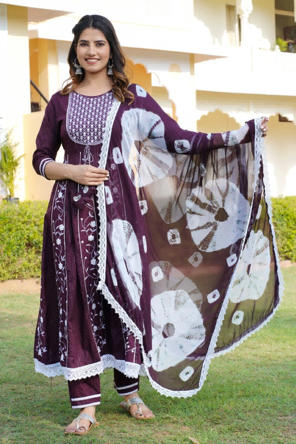 KDJ 1035 ANARKALI DRESS SET - L-40