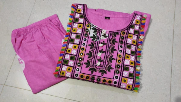 RPR 1034 ANARKALI PATTERN PURE COTTON DRESS  - L-40