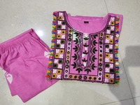 RPR 1034 ANARKALI PATTERN PURE COTTON DRESS  - XL-42