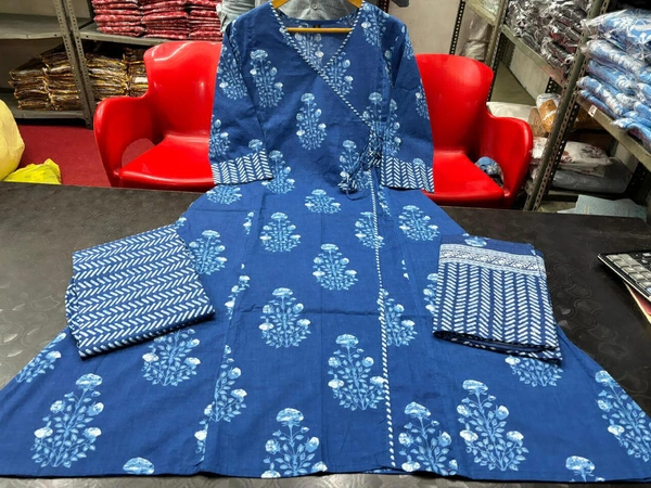 KDJ STRAIGHT KURTA SET WITH DUPATTA  - 42-XL