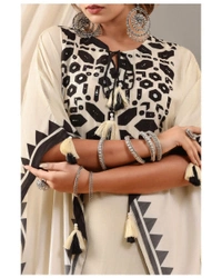 KDJ 1031 REYON KAFTAN DRESS  - 42-XL