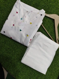 KDJ 2224 SUMMER SPECIAL COTTON KURTI WITH PANT - M-38
