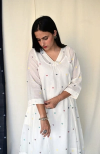 KDJ 2224 SUMMER SPECIAL COTTON KURTI WITH PANT  - L-40
