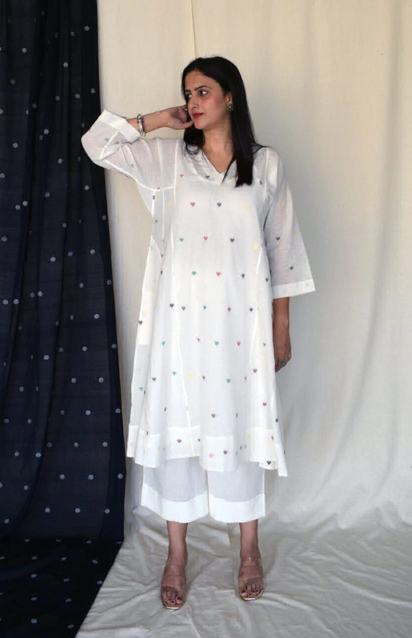 KDJ 2224 SUMMER SPECIAL COTTON KURTI WITH PANT  - 42-XL