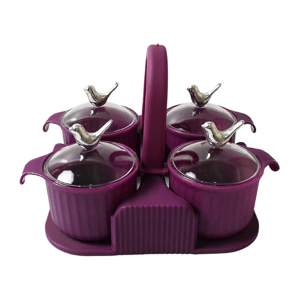3505 Multipurpose Silver Sparrow Dry Fruits Set 