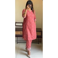 KDJ 2221 Summer Special Cotton Kurta Set  - L-40