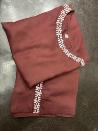 KDJ REYON STRAIGHT KURTI WITH PANT  - M-38