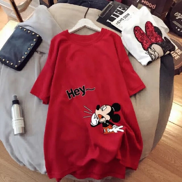 WSM Long Tshirt  - Red, 34