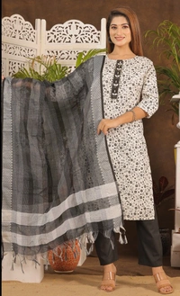 KDJ 2903 Beautiful Cotton Kurti Set  - M-38