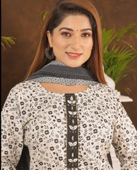 KDJ 2903 Beautiful Cotton Kurti Set  - L-40