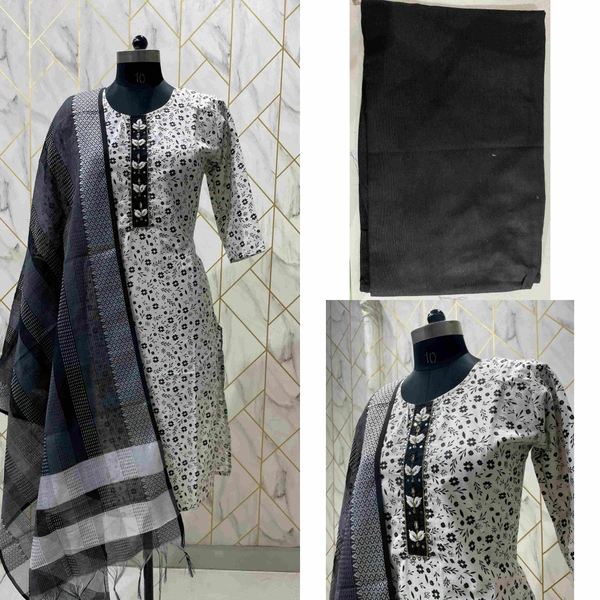KDJ 2903 Beautiful Cotton Kurti Set  - L-40
