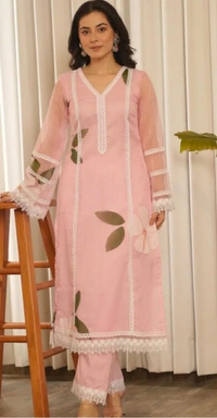 KDJ 2902 COTTON KURTI WITH PANT DUPATTA  - 38