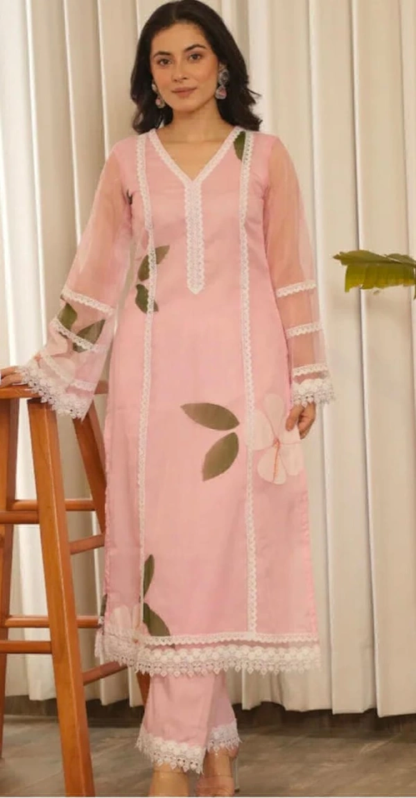 KDJ 2902 COTTON KURTI WITH PANT DUPATTA  - 38