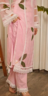 KDJ 2902 COTTON KURTI WITH PANT DUPATTA  - 44