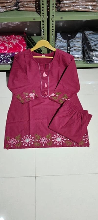 KDJ 4119 Cotton Cord Set  - Purple, 42