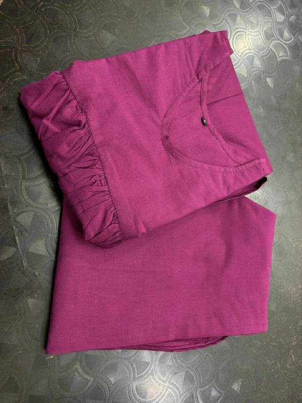 KDJ 4115 FULL SLEEVE CORDS SET  - Purple, L-40