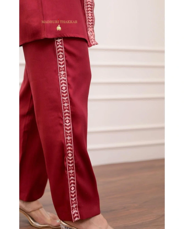 RPR 4114 REYON CORD SET  - Maroon, 42-XL