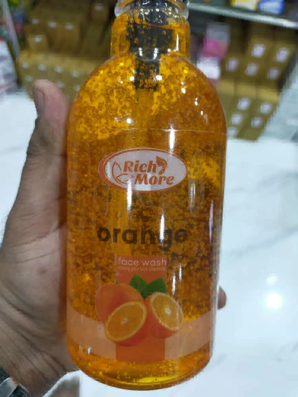 RICH MORE 3855 Face Wash 1 PCS - Orange
