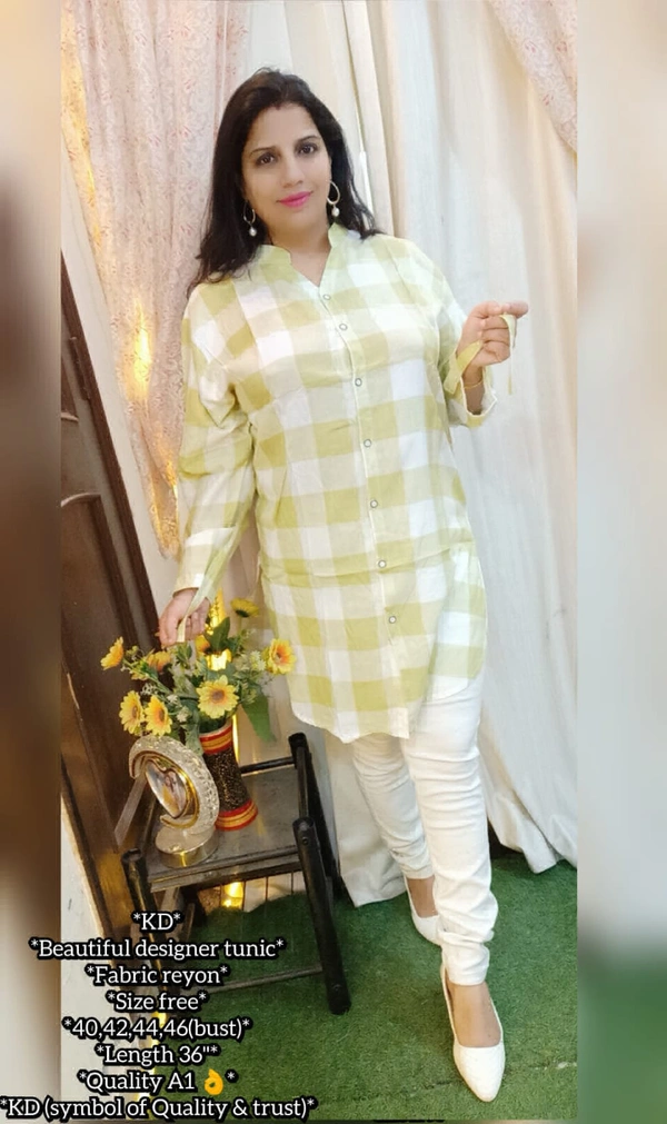 KD18 TUNIK - cream, 40