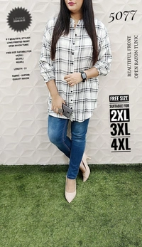 PFK Beautiful Long TUNIK  - 2XL, Gray