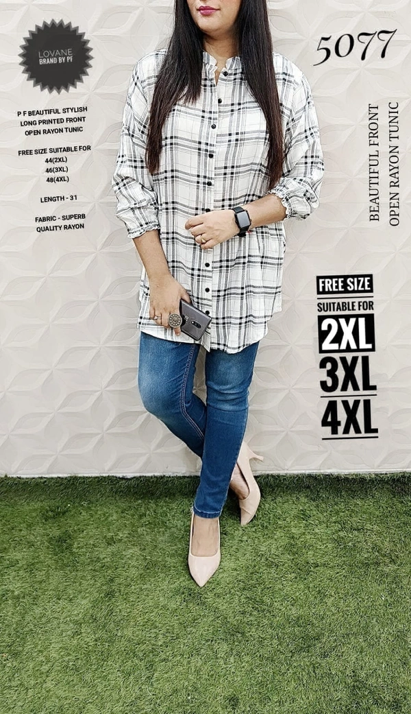 PFK Beautiful Long TUNIK  - 2XL, Gray