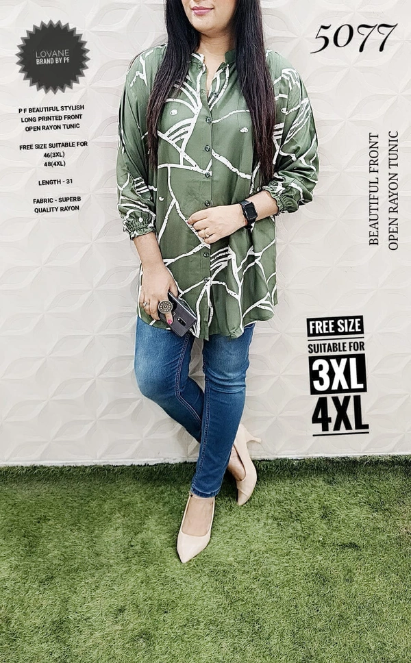 PFK Beautiful Long TUNIK  - 2XL, Gray