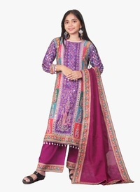 ARM Pakistani Suit  - Red, 24